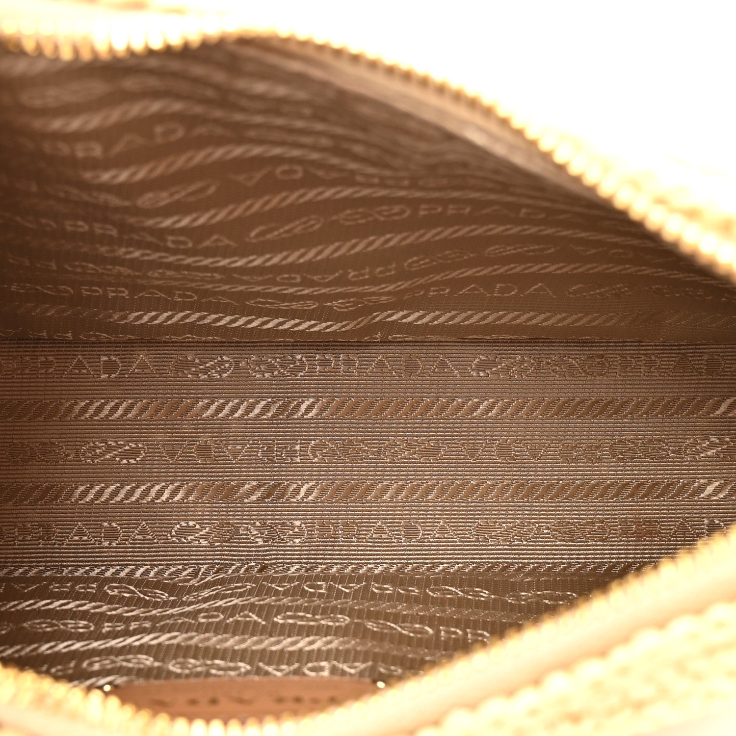 Prada Yarn Raffia Effect Crochet Mini Re-Edition 2000 Shoulder Bag Naturale 5 of 10