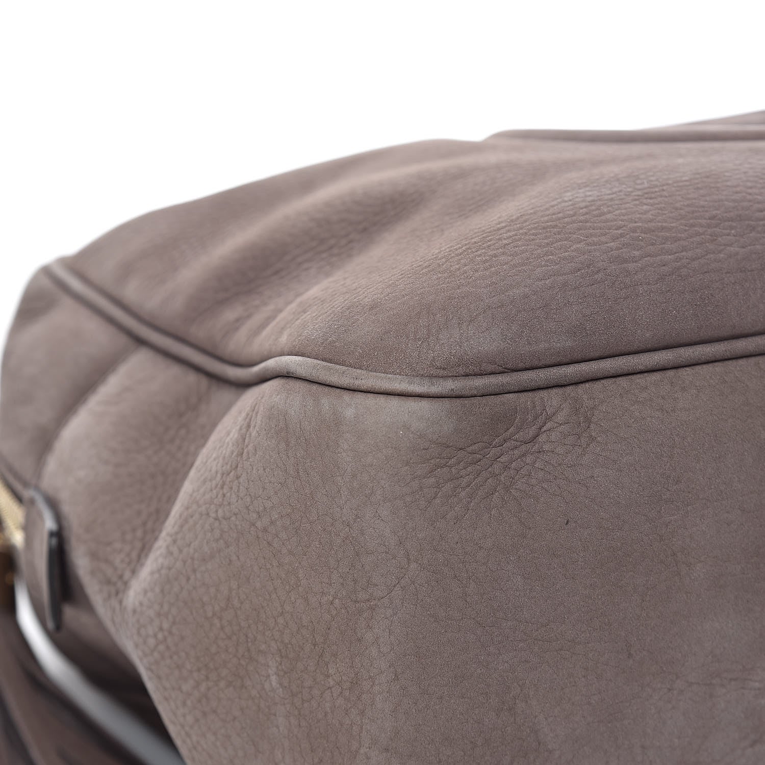 Gucci Vitello Range Medium Soho Bowler Grey Field 9 of 13
