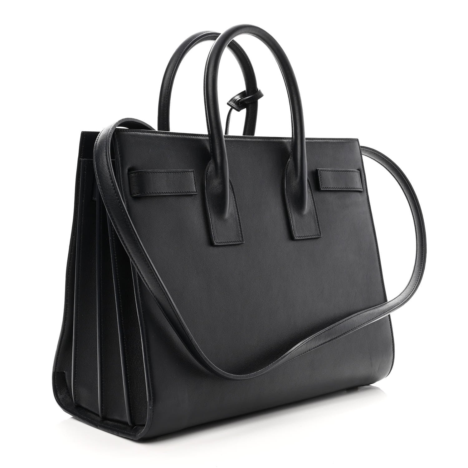 Saint Laurent Calfskin Small Sac De Jour Navy 2 of 12