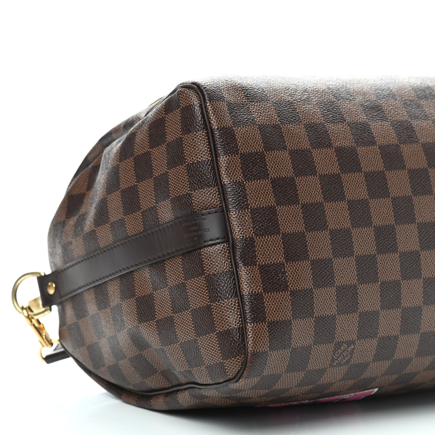 Damier Ebene Patches Speedy Bandouliere 30
