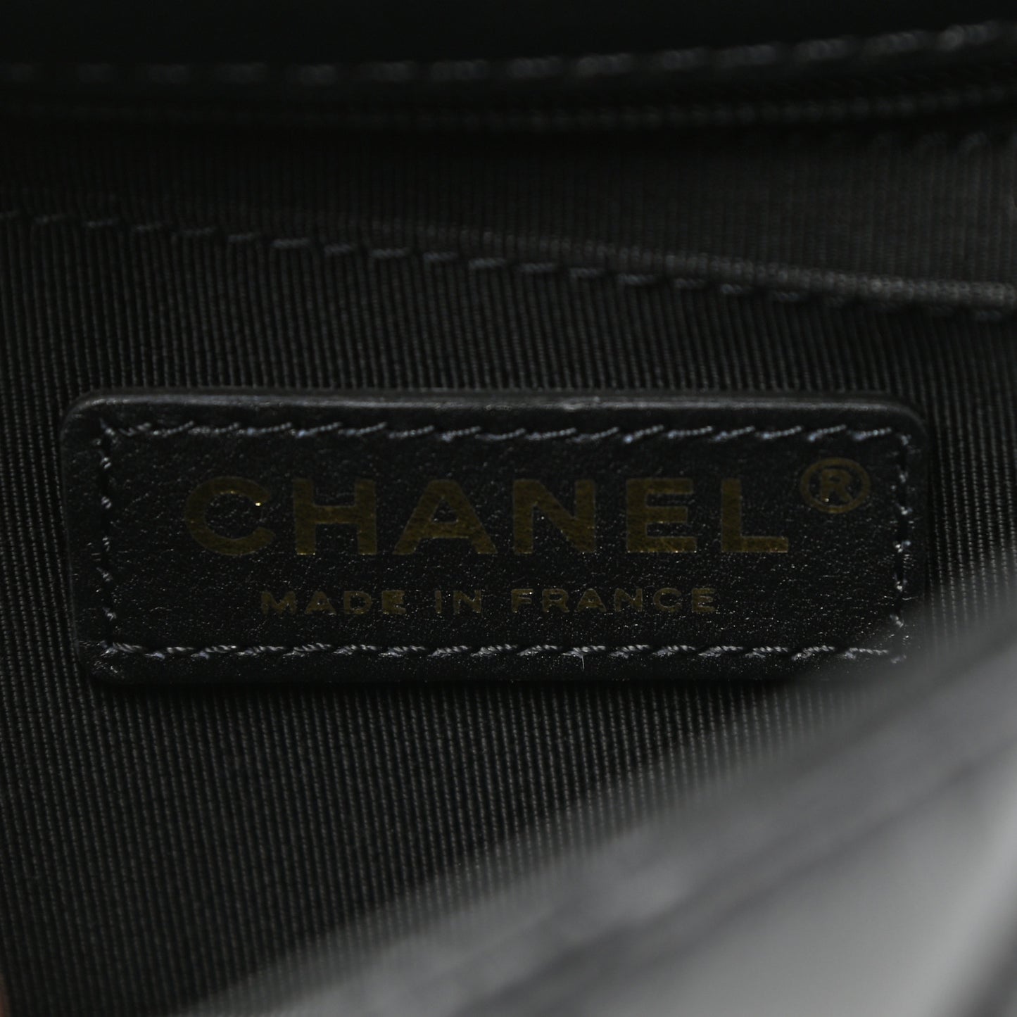 Shiny Lambskin Quilted Small Montcoco Flap Black