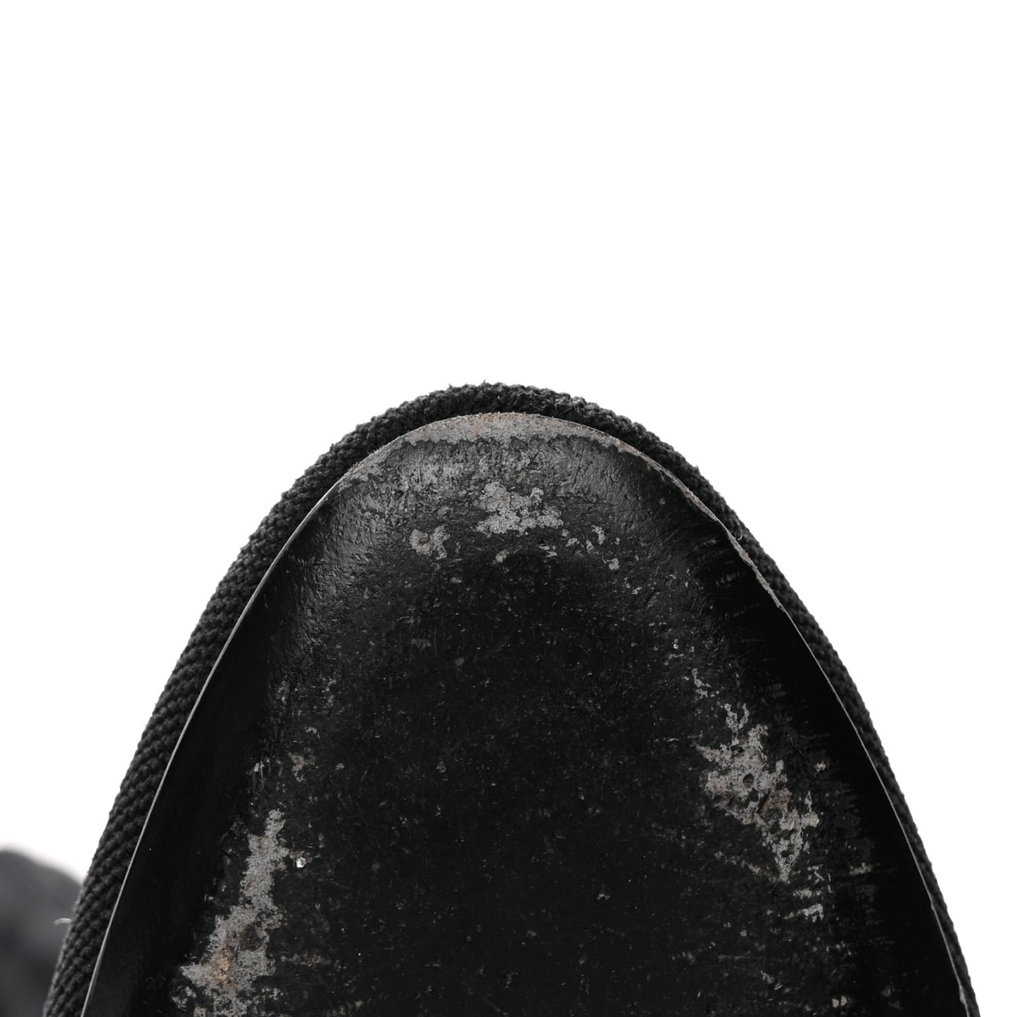 Monogram Stretch Fabric Silhouette Ankle Boots 39 Black