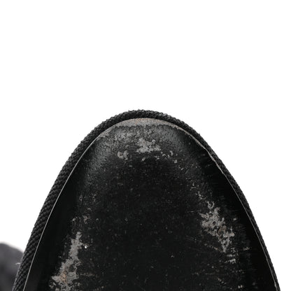 Louis Vuitton Monogram Stretch Fabric Silhouette Ankle Boots 39 Black 9 of 12