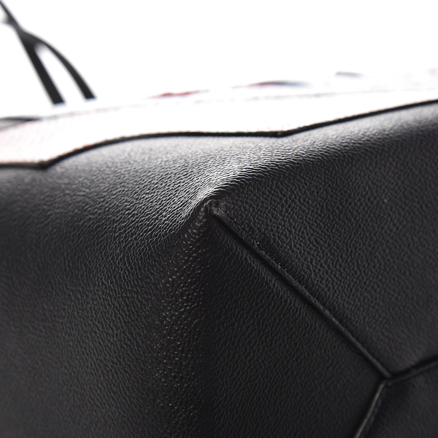 Faux Leather Superstellaheroes Tote Black Skylight