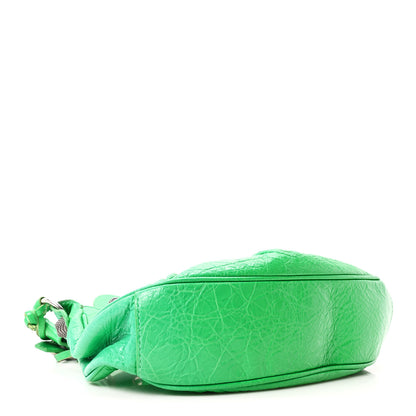 Balenciaga Agneau Arena Le Cagole Shoulder Bag XS Vivid Green 5 of 11