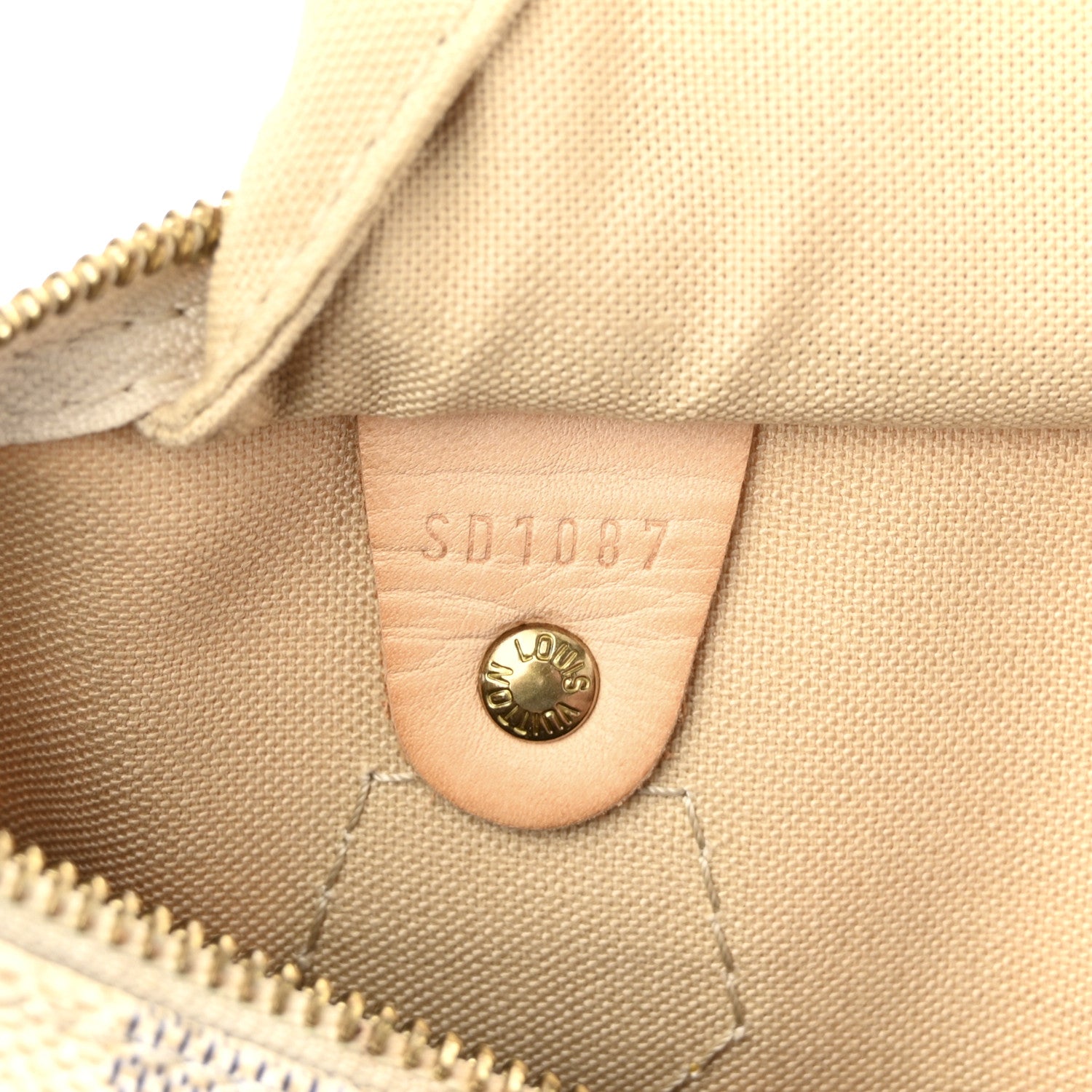 Louis Vuitton Damier Azur Speedy 30 7 of 10