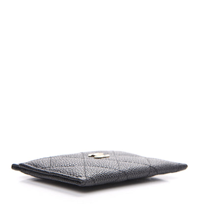 Chanel Caviar Quilted Card Holder Black 3 of 8