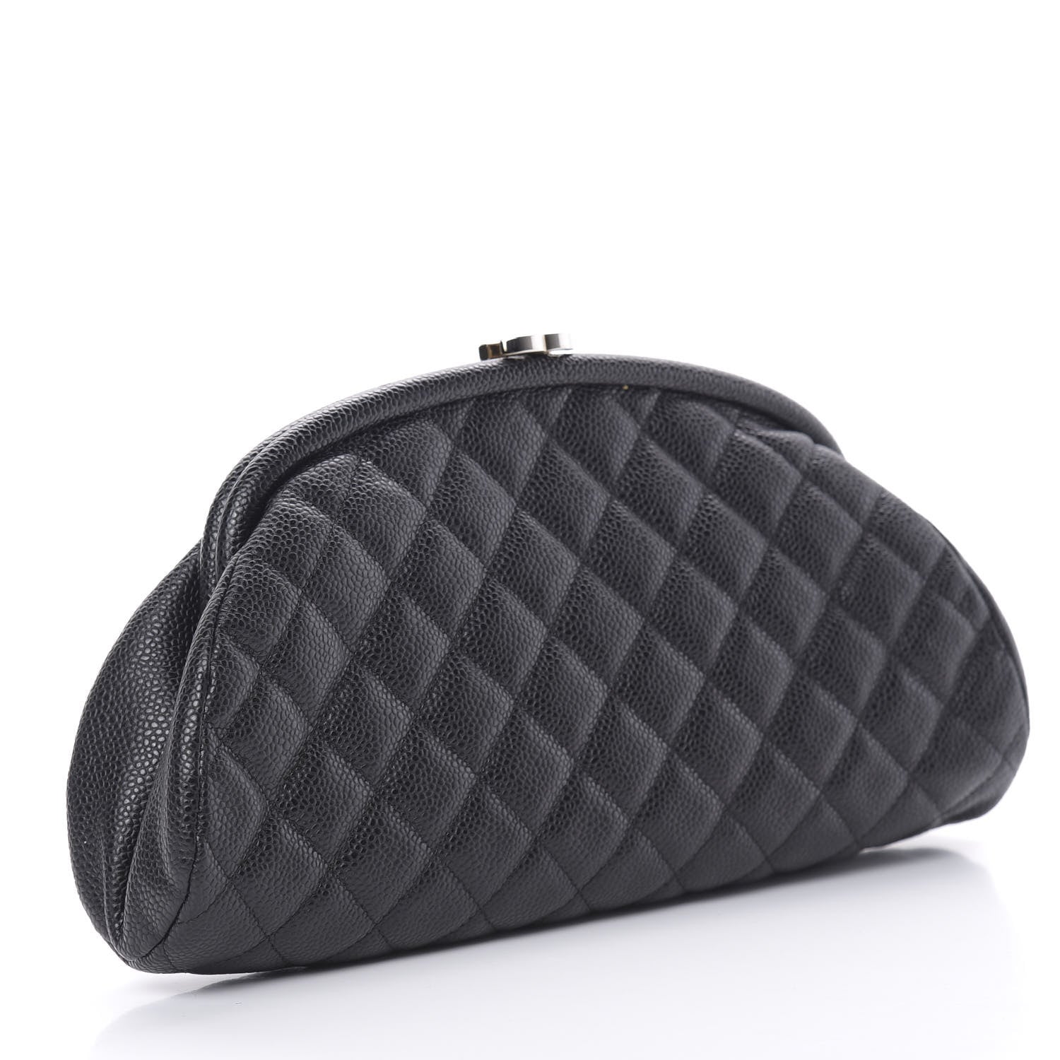 Chanel Caviar Quilted Timeless Clutch Black 3 of 7