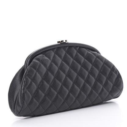 Chanel Caviar Quilted Timeless Clutch Black 3 of 7