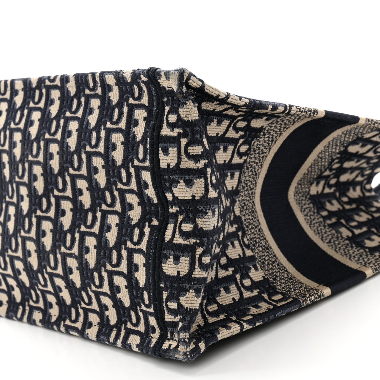 Oblique Medium Book Tote Blue Multicolor