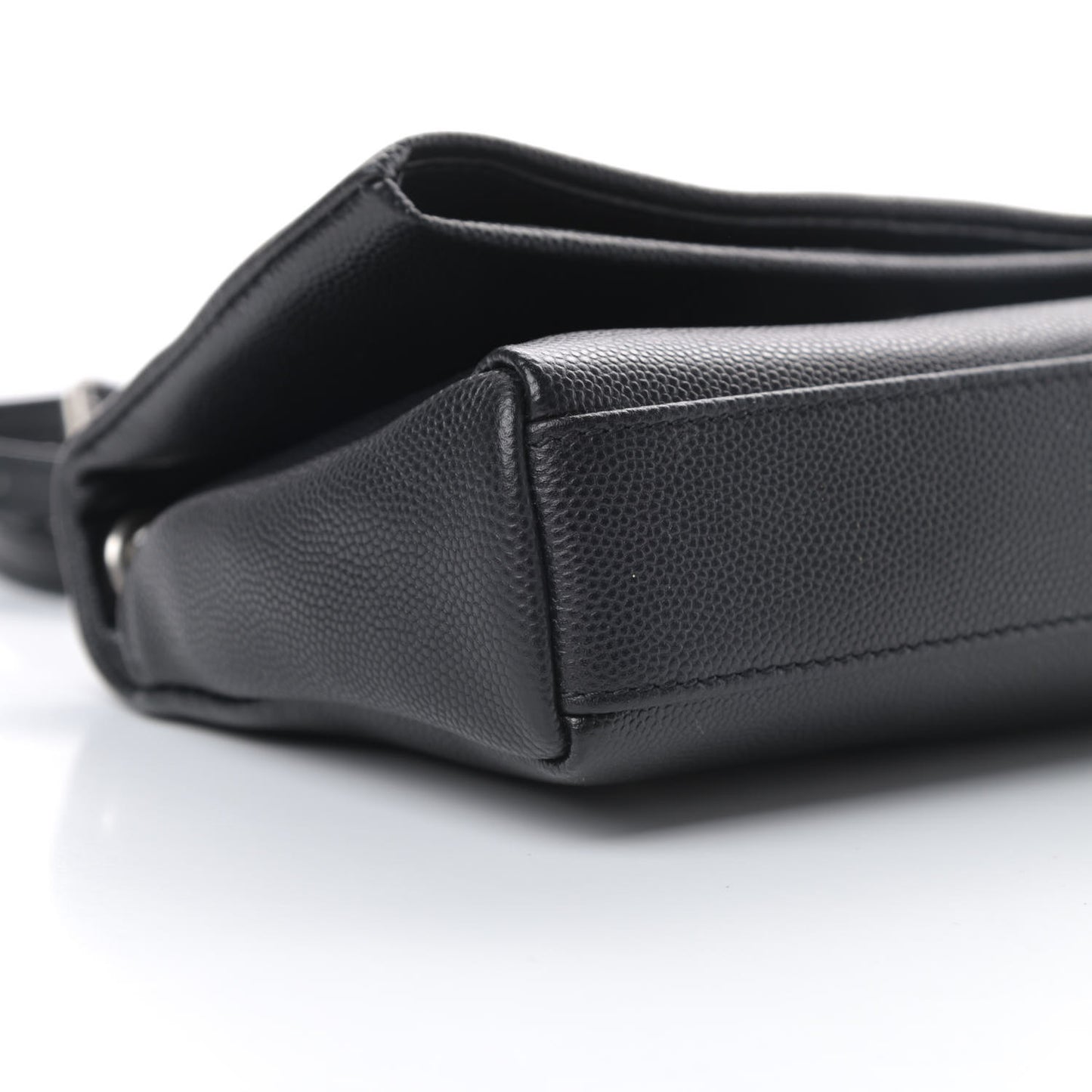 Grain De Poudre Monogram Toy West Hollywood Fold-Over Bag Black