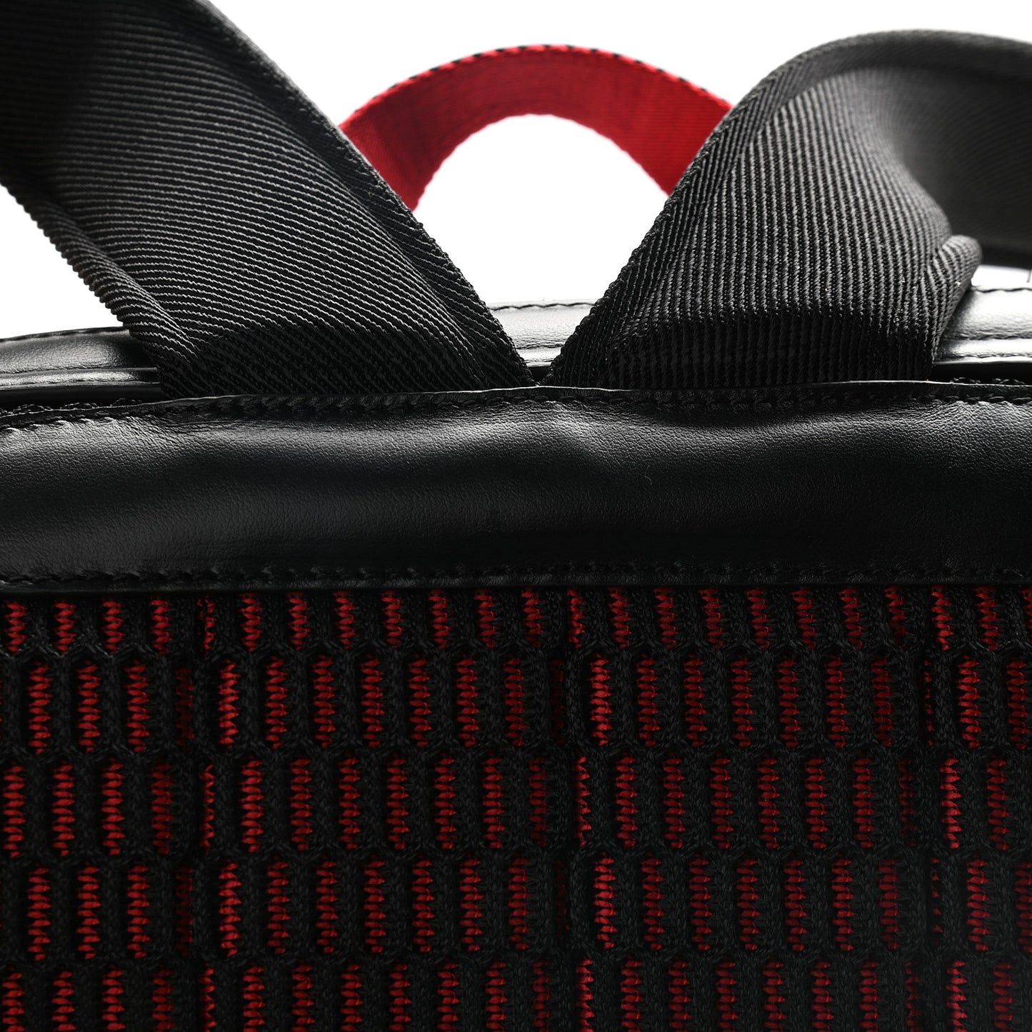 Calfskin Spiked Explorafunk Backpack Black