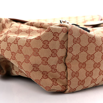 Gucci GG Monogram Diaper Bag Beige Ruggine Natural Antique Rose 8 of 10