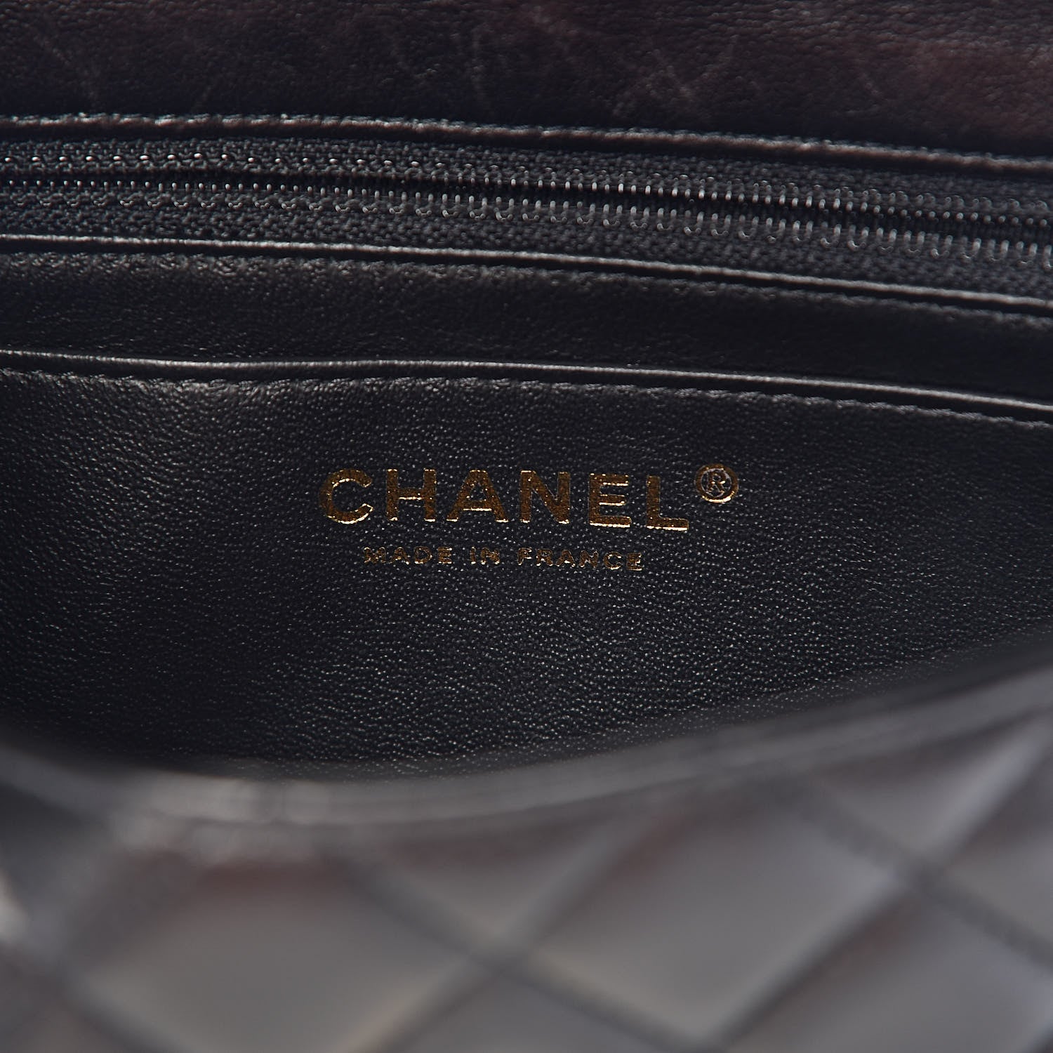 Chanel Lambskin Quilted Mini Rectangular Flap Black 6 of 11