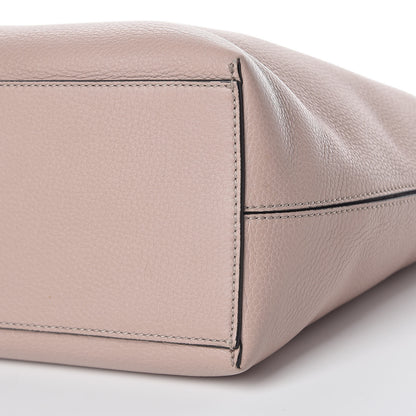 Valentino Garavani Grained Calfskin Rockstud Shoulder Tote Poudre 9 of 9