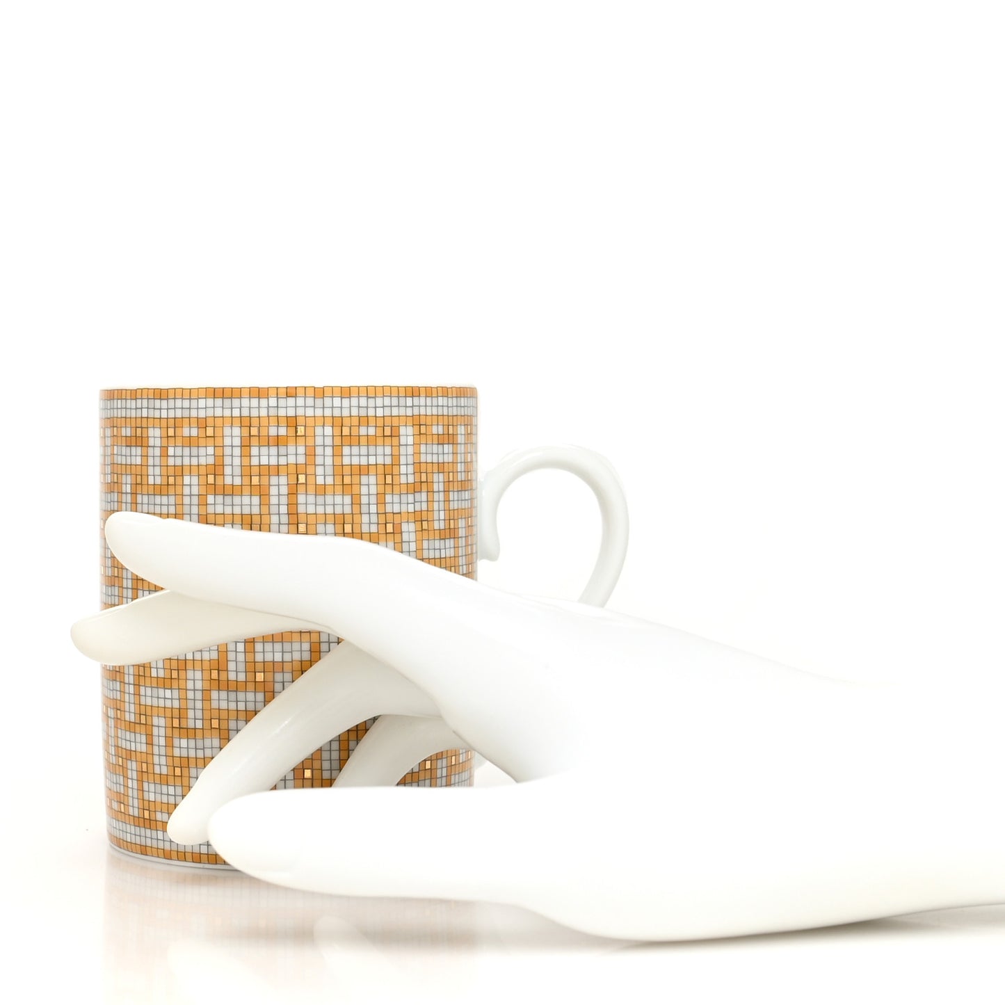 Porcelain Mosaique au 24 Mug Gold