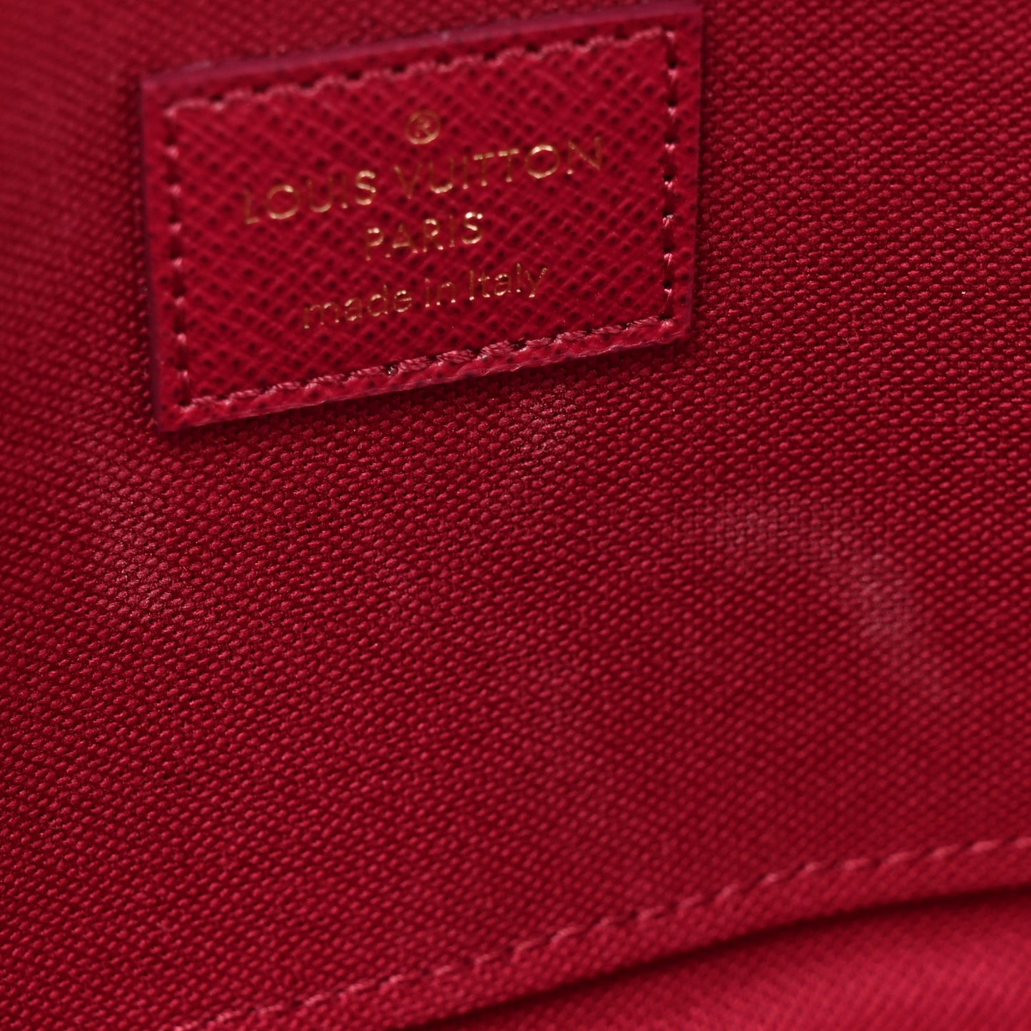 Monogram Pochette Felicie Chain Wallet Fuchsia