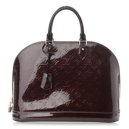 Louis Vuitton Vernis Alma GM Amarante 1 of 9