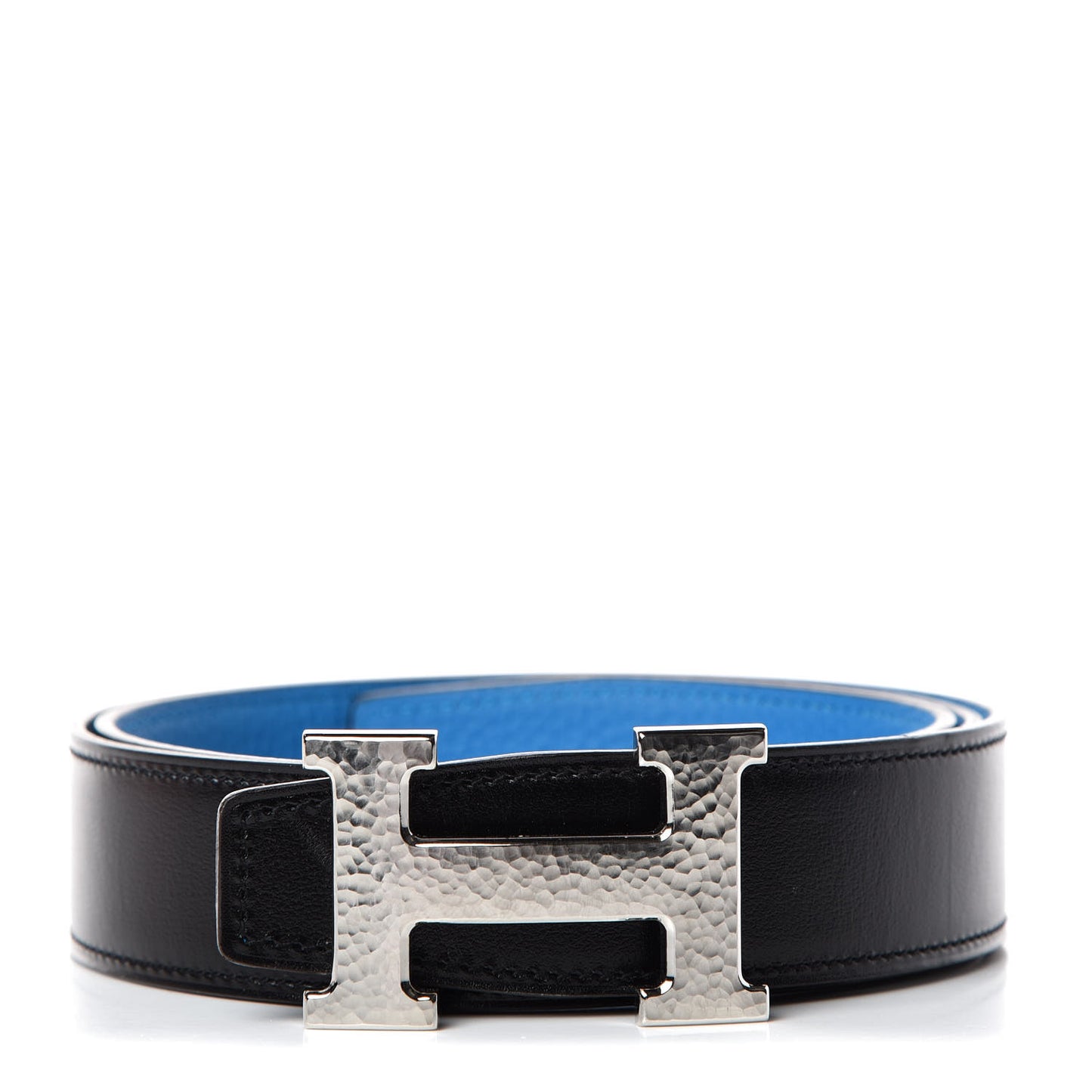 Box Togo 32mm Martelee H Belt 90 Black Bleu Zanzibar