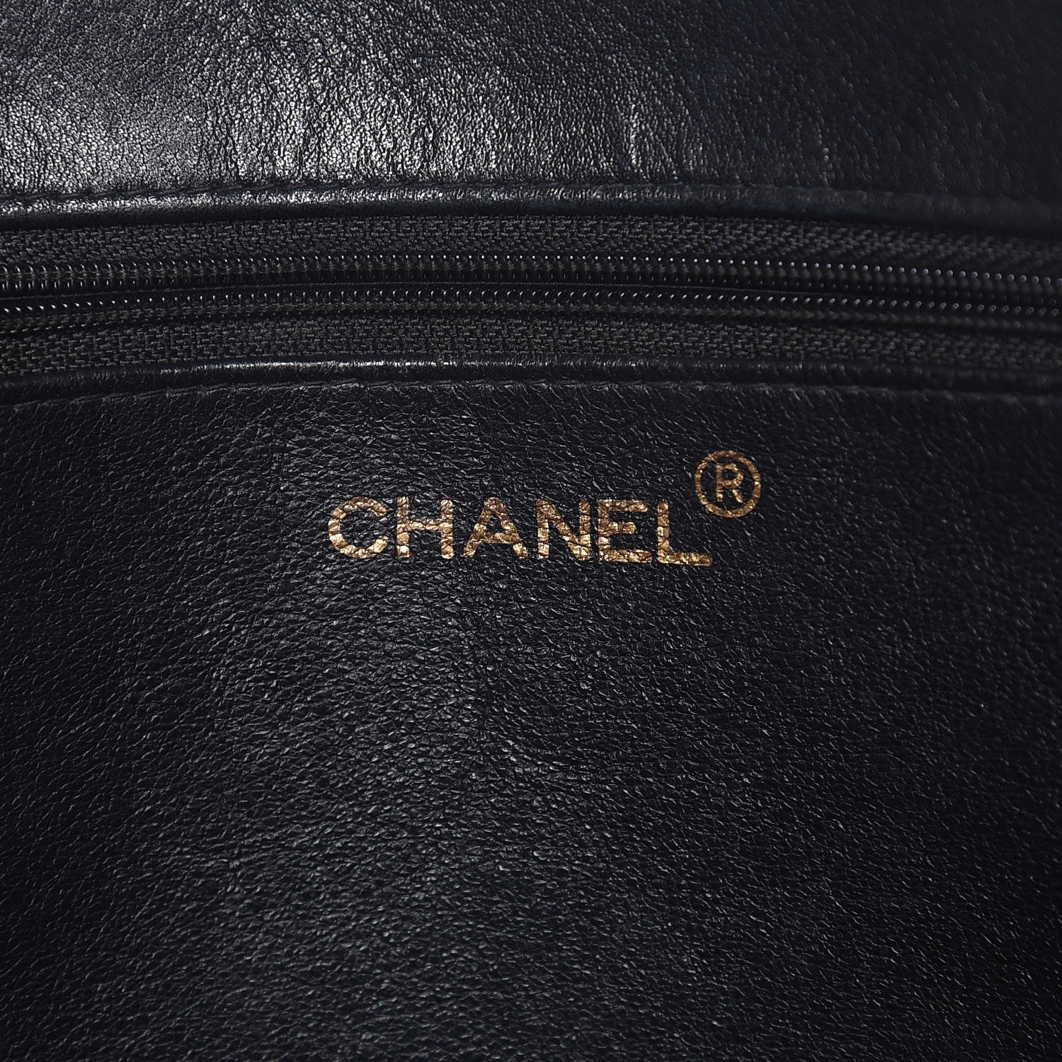 Chanel Lambskin CC Tote Black 6 of 11