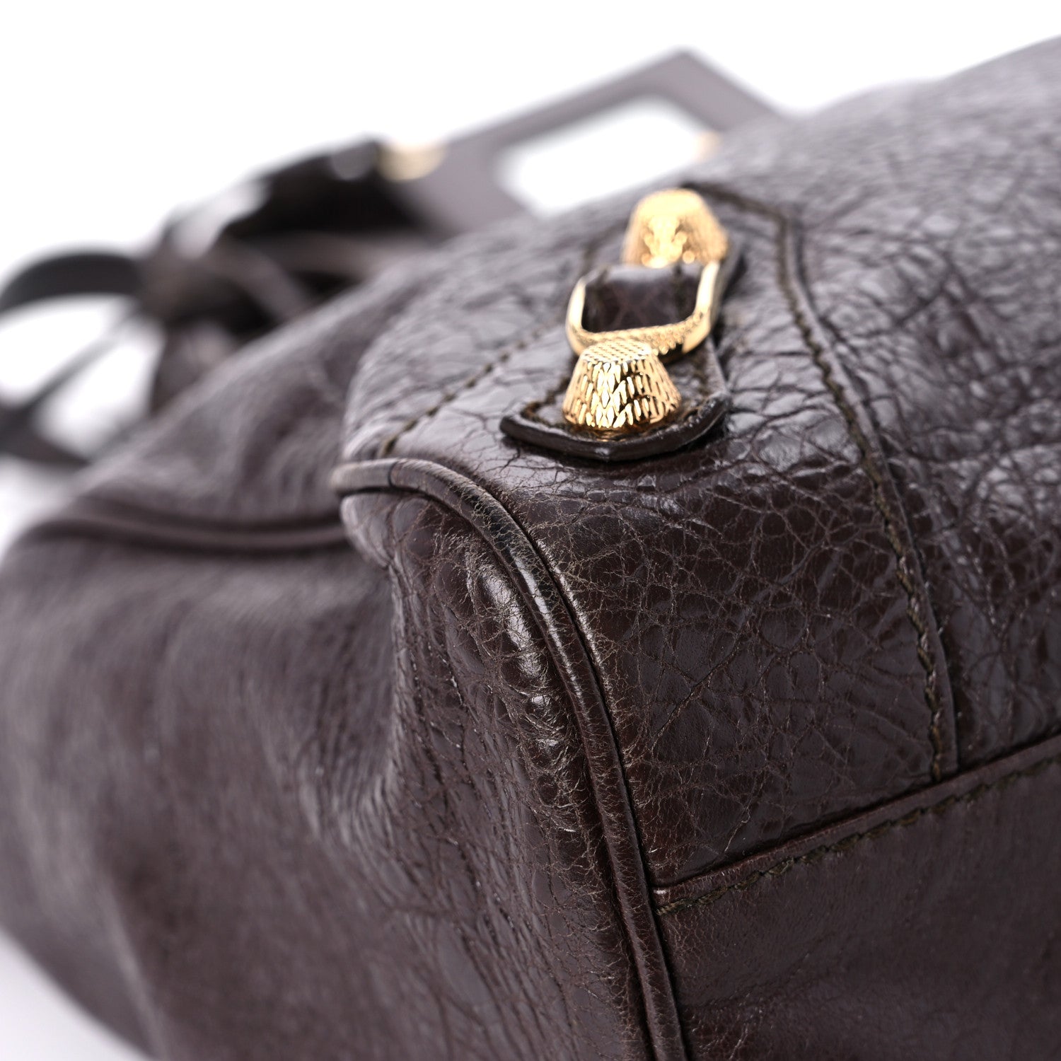 Balenciaga Agneau Giant 12 Gold Hardware Velo Charbon 8 of 16