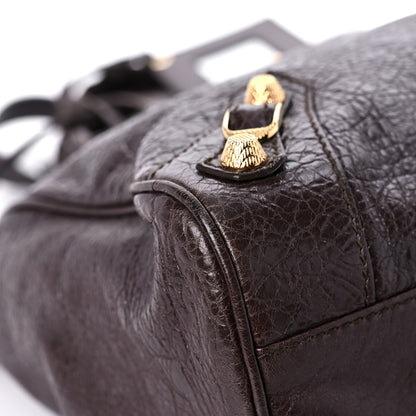 Balenciaga Agneau Giant 12 Gold Hardware Velo Charbon 8 of 16