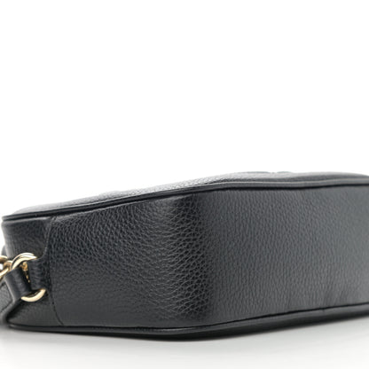 Gucci Pebbled Calfskin Small Soho Disco Bag Black 9 of 12