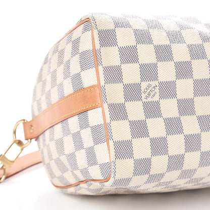 Louis Vuitton Damier Azur Speedy Bandouliere 25 6 of 13