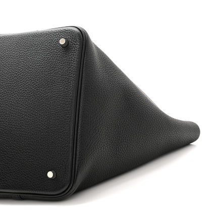 Hermes Taurillon Clemence Picotin Lock 22 MM Black 10 of 11