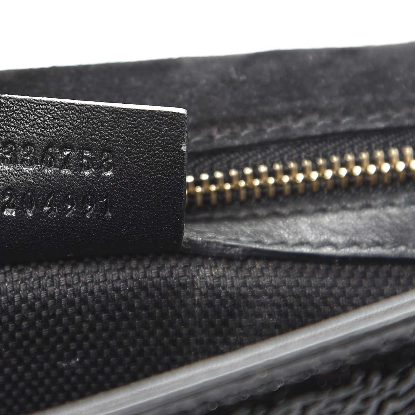 Soft Patent Medium Soho Clutch Black