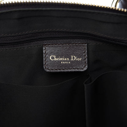 Christian Dior Calfskin Bowler Brown 8 of 9