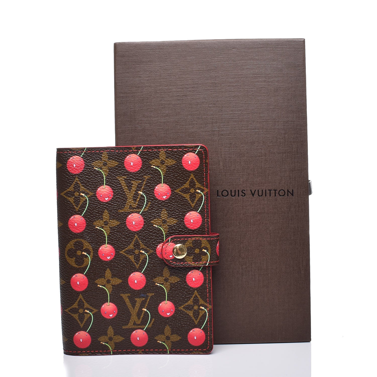 Louis Vuitton Monogram Cerises Small Ring Agenda Cover 8 of 8