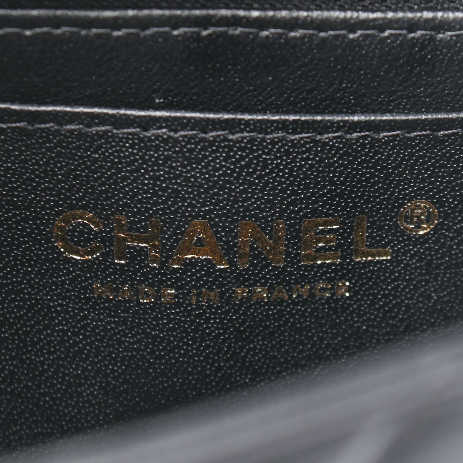 Chanel Lambskin Quilted Mini Top Handle Rectangular Flap Black 6 of 9