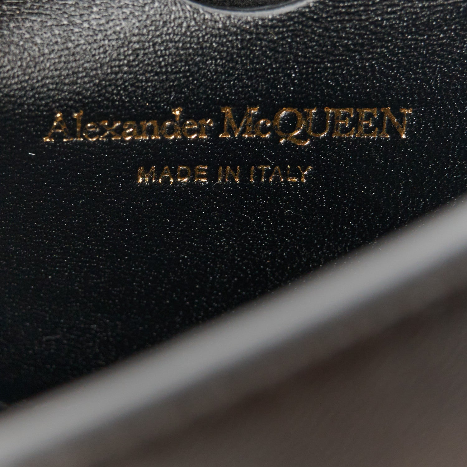Alexander McQueen Calfskin Studded Mini Jeweled Knuckle Satchel Black 6 of 11