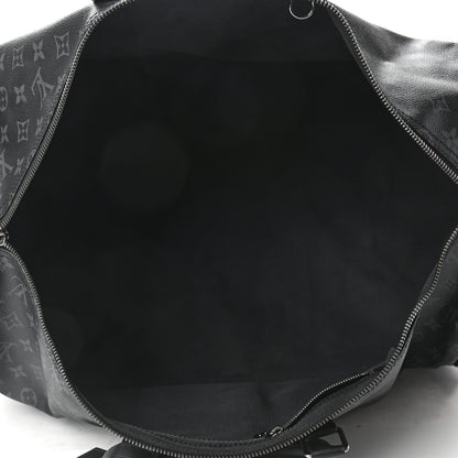 Louis Vuitton Monogram Eclipse Keepall Bandouliere 55 5 of 10