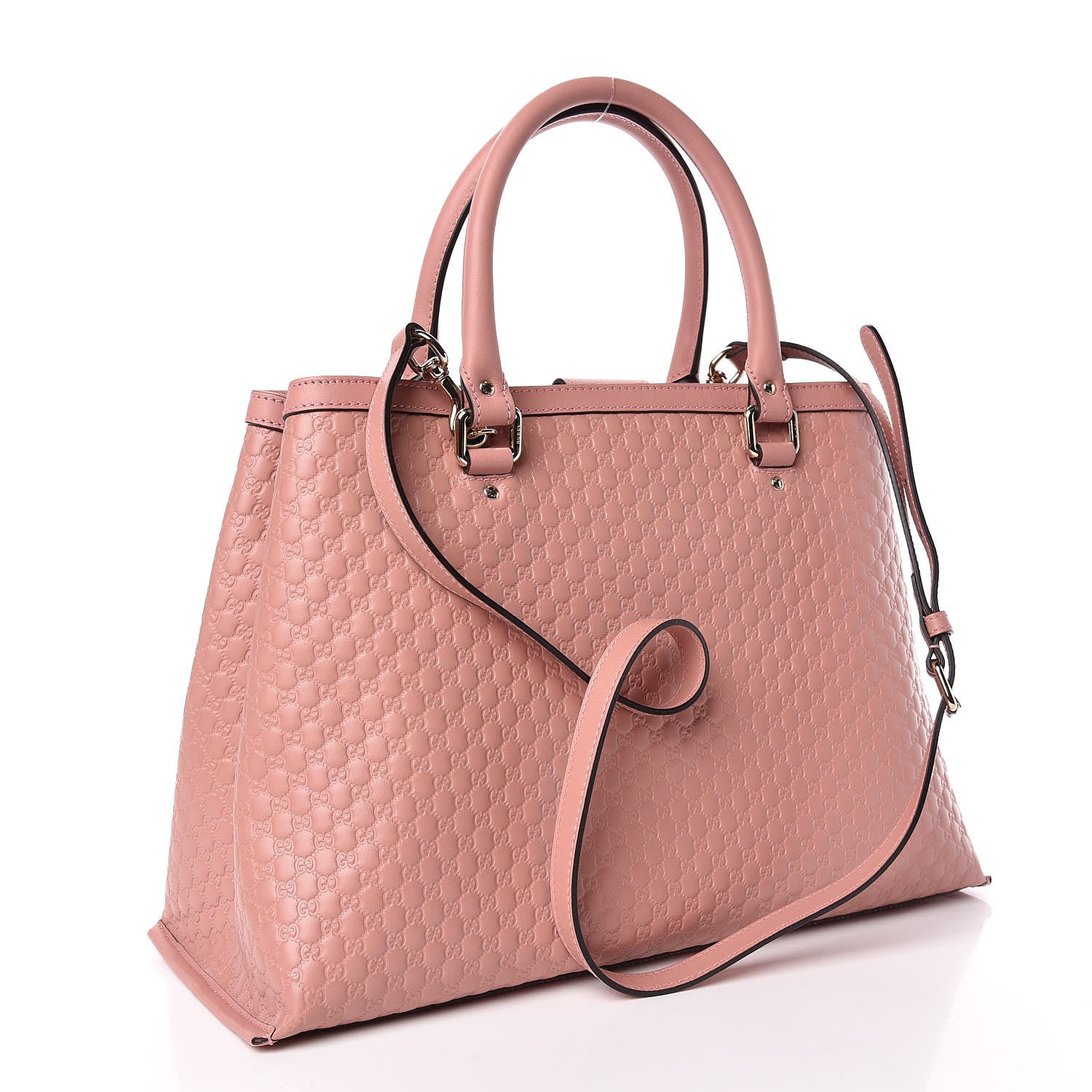 Gucci Soft Microguccissima Medium Tote Soft Pink 3 of 11