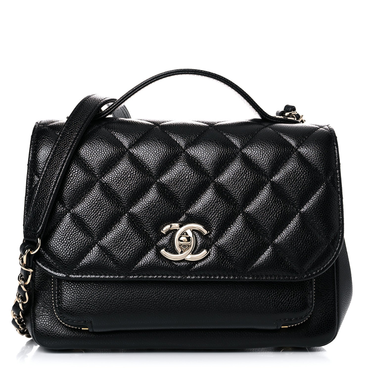 Chanel Caviar Quilted Medium Business Affinity Flap Black 1 of 10