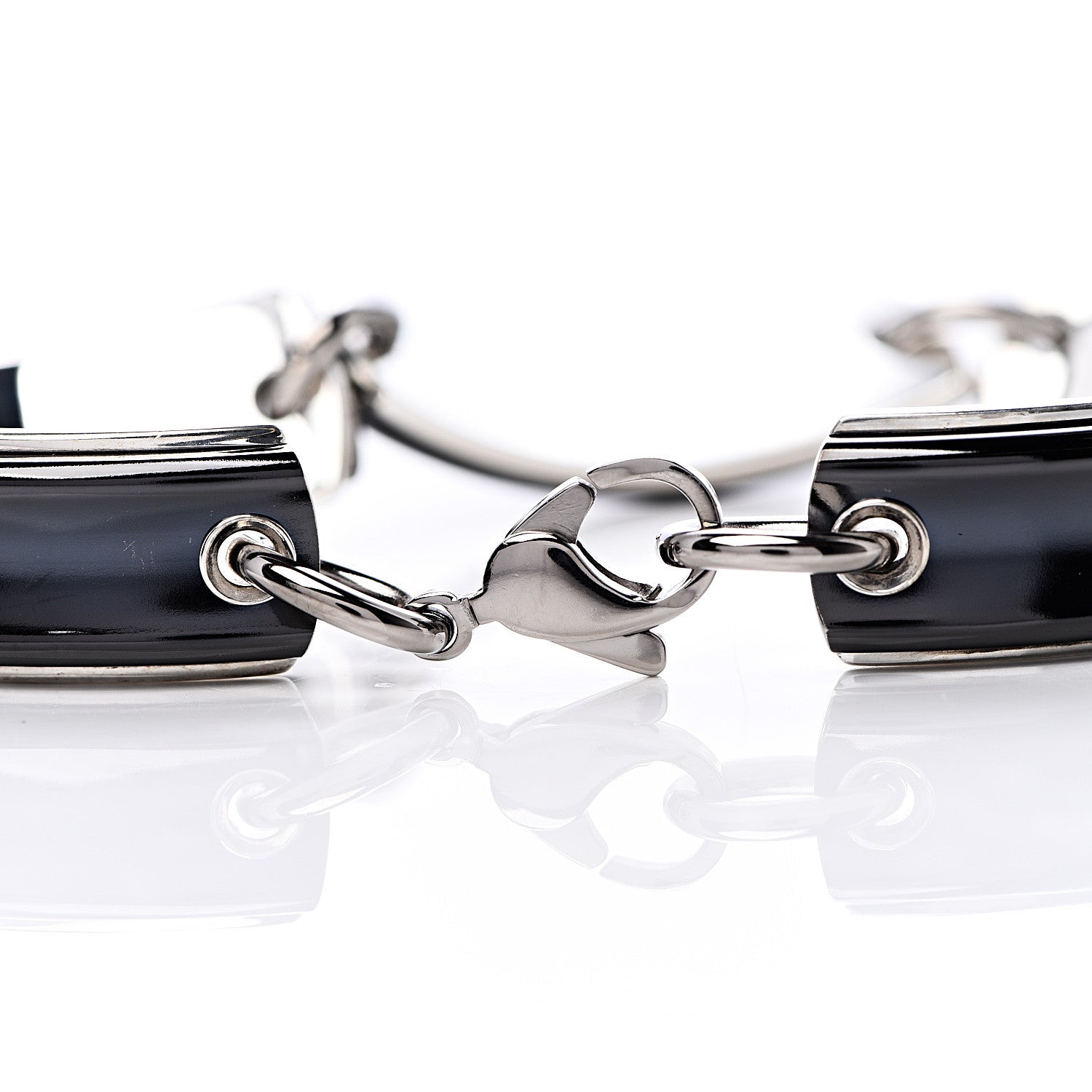 Tiffany Sterling Silver Titanium Link 1837 ID Bracelet 5 of 5
