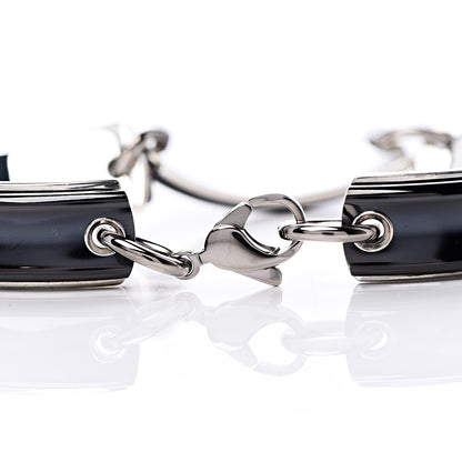 Tiffany Sterling Silver Titanium Link 1837 ID Bracelet 5 of 5