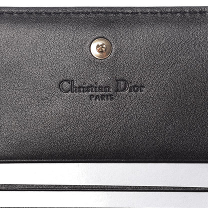 Christian Dior Patent Cannage Lady Dior Mini Wallet Black 8 of 11