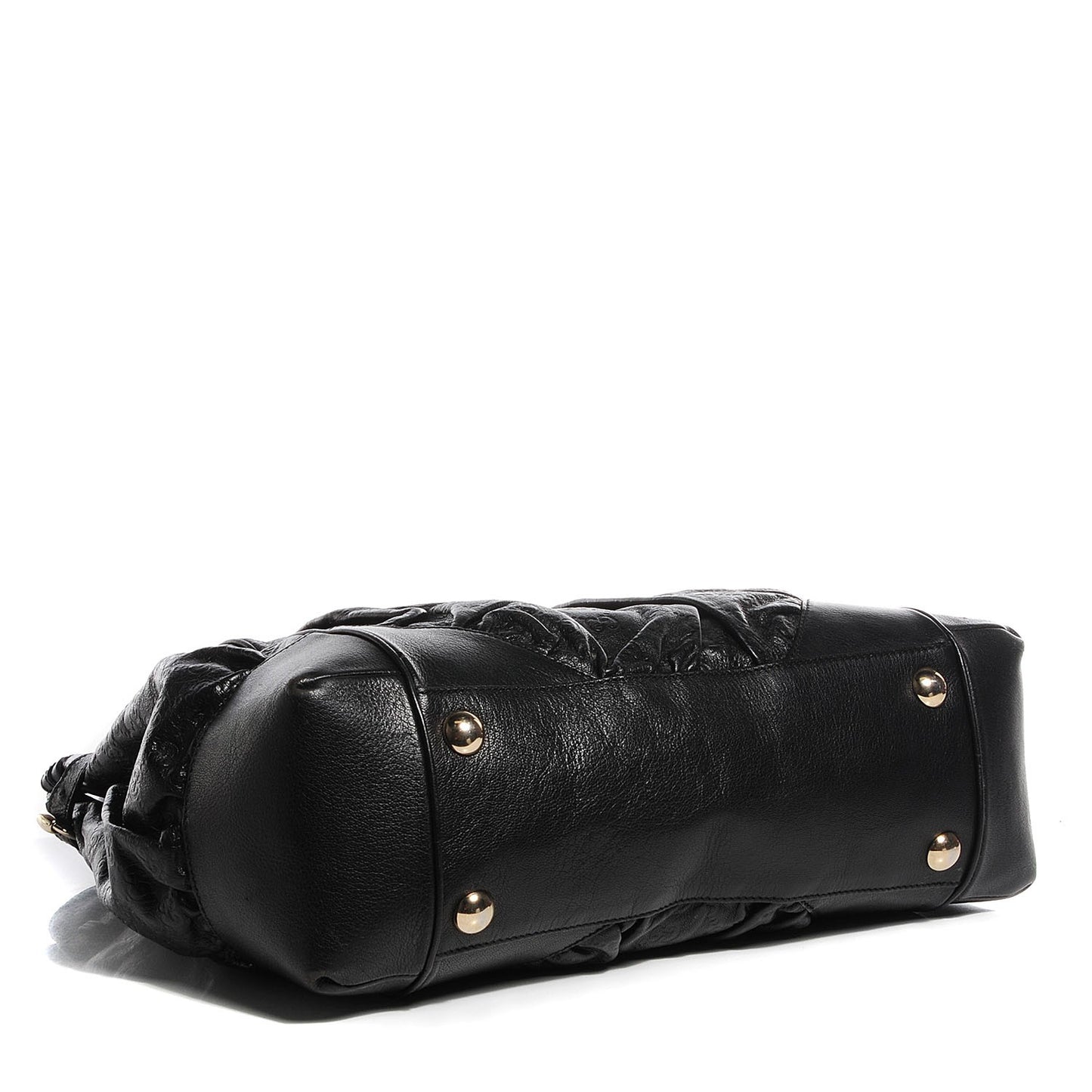 Guccissima Large Full Moon Tote Black