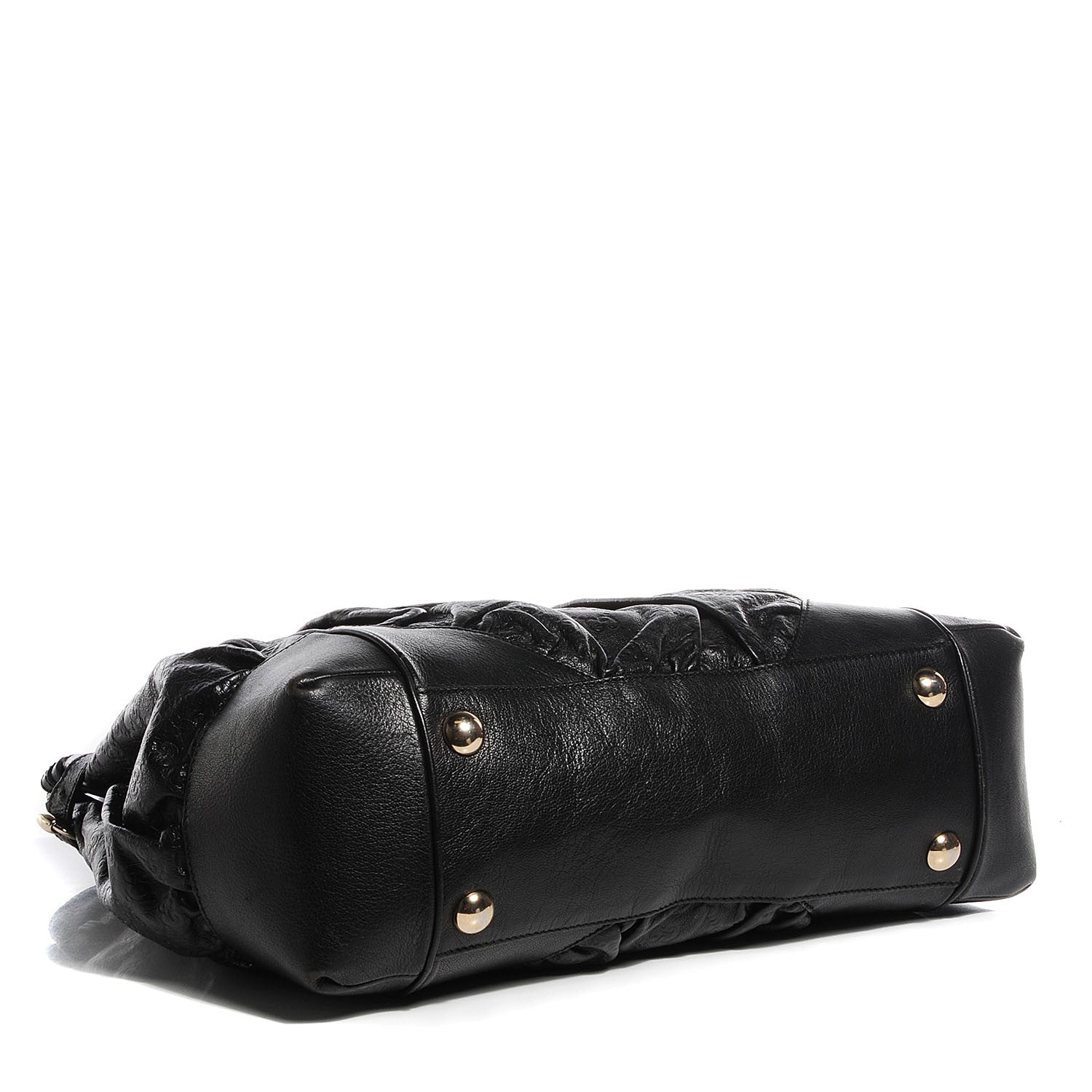 Gucci Guccissima Large Full Moon Tote Black 4 of 7