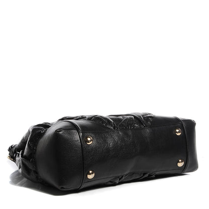 Gucci Guccissima Large Full Moon Tote Black 4 of 7