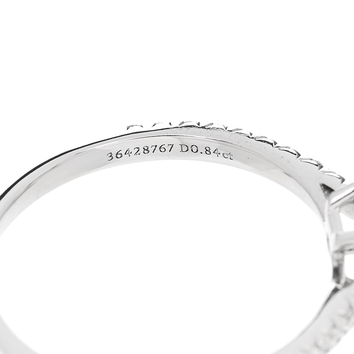 Platinum Diamond .84ct Novo Cushion Cut Engagement Ring 52 6