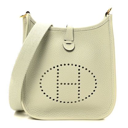 Hermes Taurillon Clemence Amazone Evelyne TPM Gris Neve 1 of 9