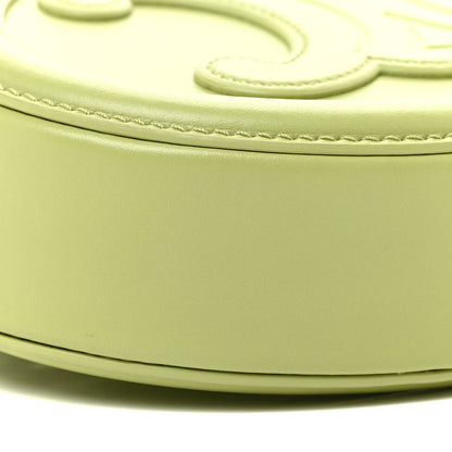 Celine Smooth Calfskin Cuir Small Triomphe Oval Purse Crossbody Light Jade 9 of 11