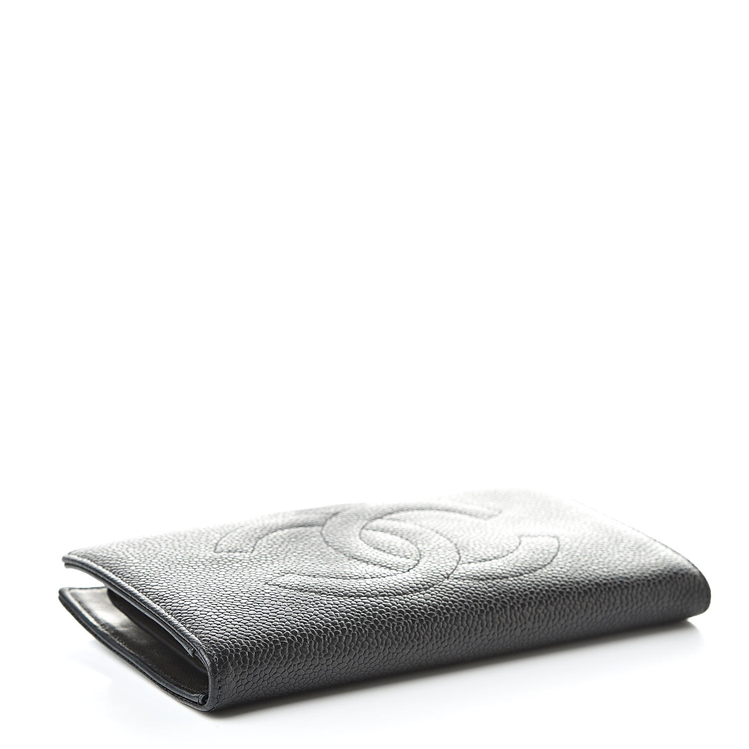 Chanel Caviar Timeless CC French Wallet Black 4 of 14