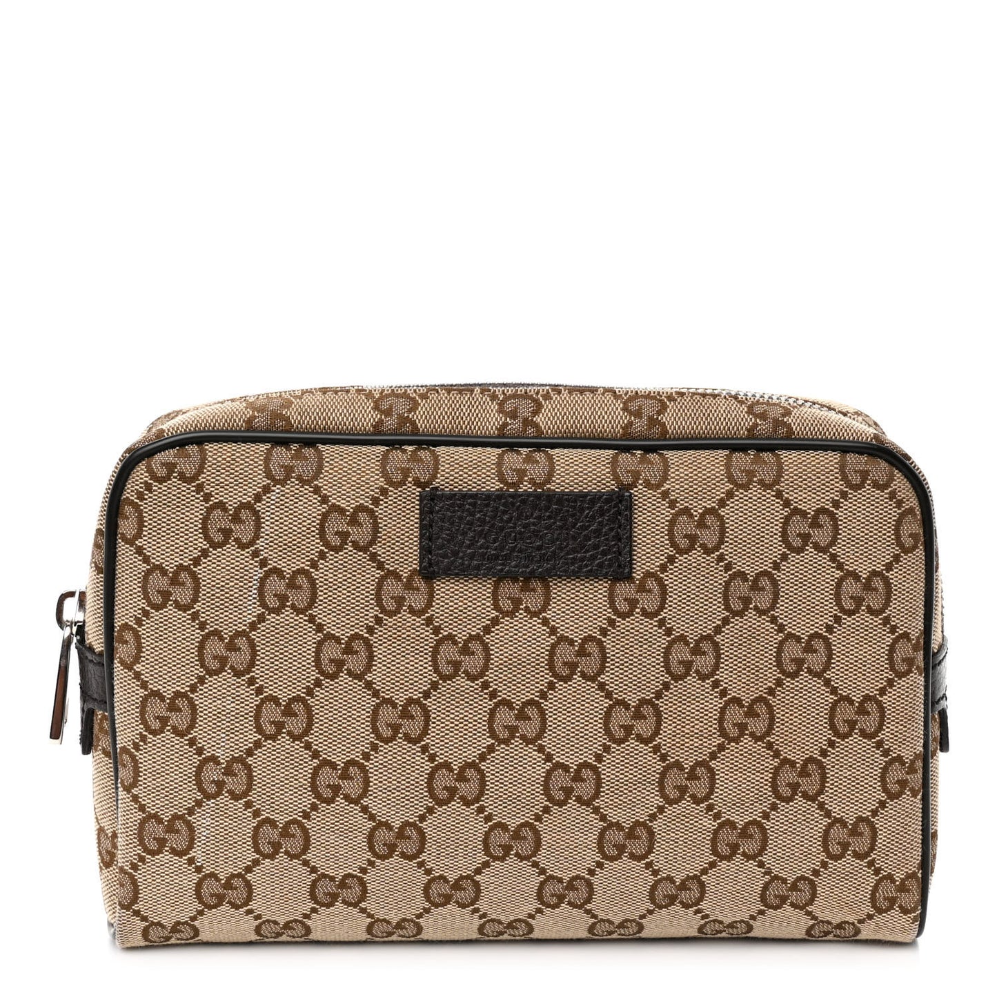 Monogram Dollar Calfskin Belt Bag Beige Ebony Testa di Moro Marrone Scuro