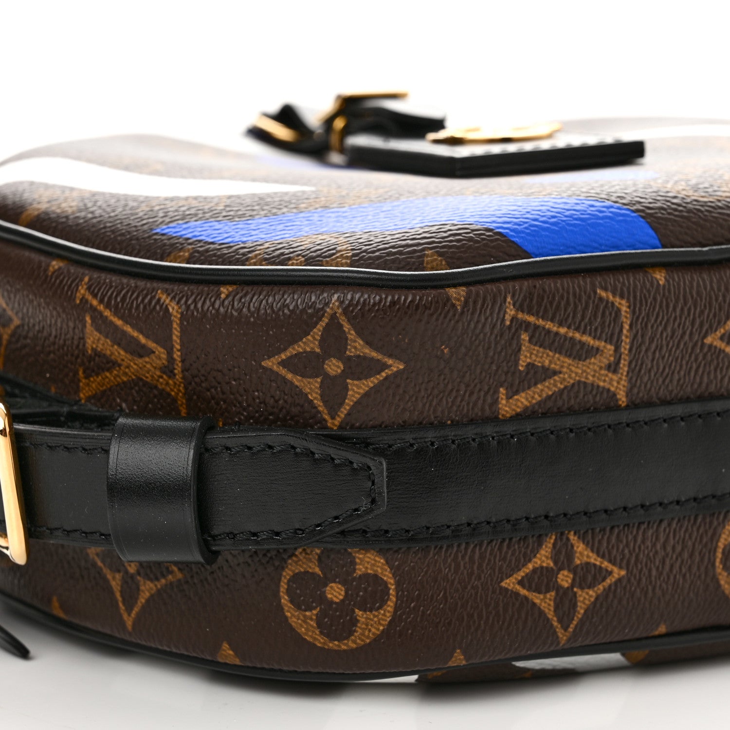 Louis Vuitton X LOL Monogram Boite Chapeau Souple Blue Silver 8 of 9