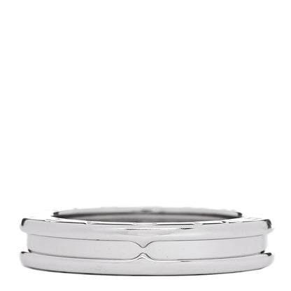 Bulgari 18K White Gold B.Zero1 One-Band Ring 56 7.75 3 of 4
